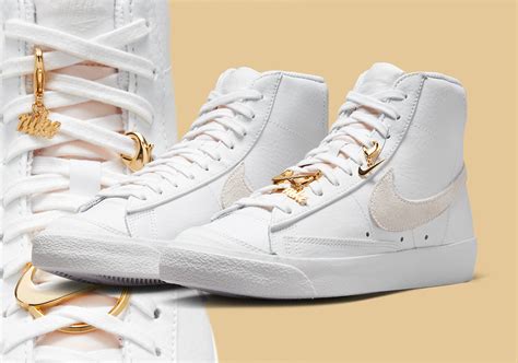 nike blazer low schuhe weiß gold|nike blazer 77.